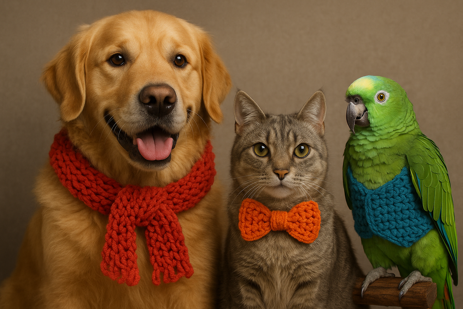 Crochet for Pets: Easy, Safe DIY Ideas for Cats, Dogs & Birds