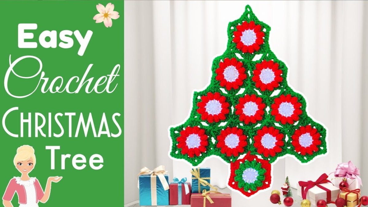 Easy Crochet Christmas Tree Wall Hanging Guide - 2024 Holiday Project - Secret Yarnery