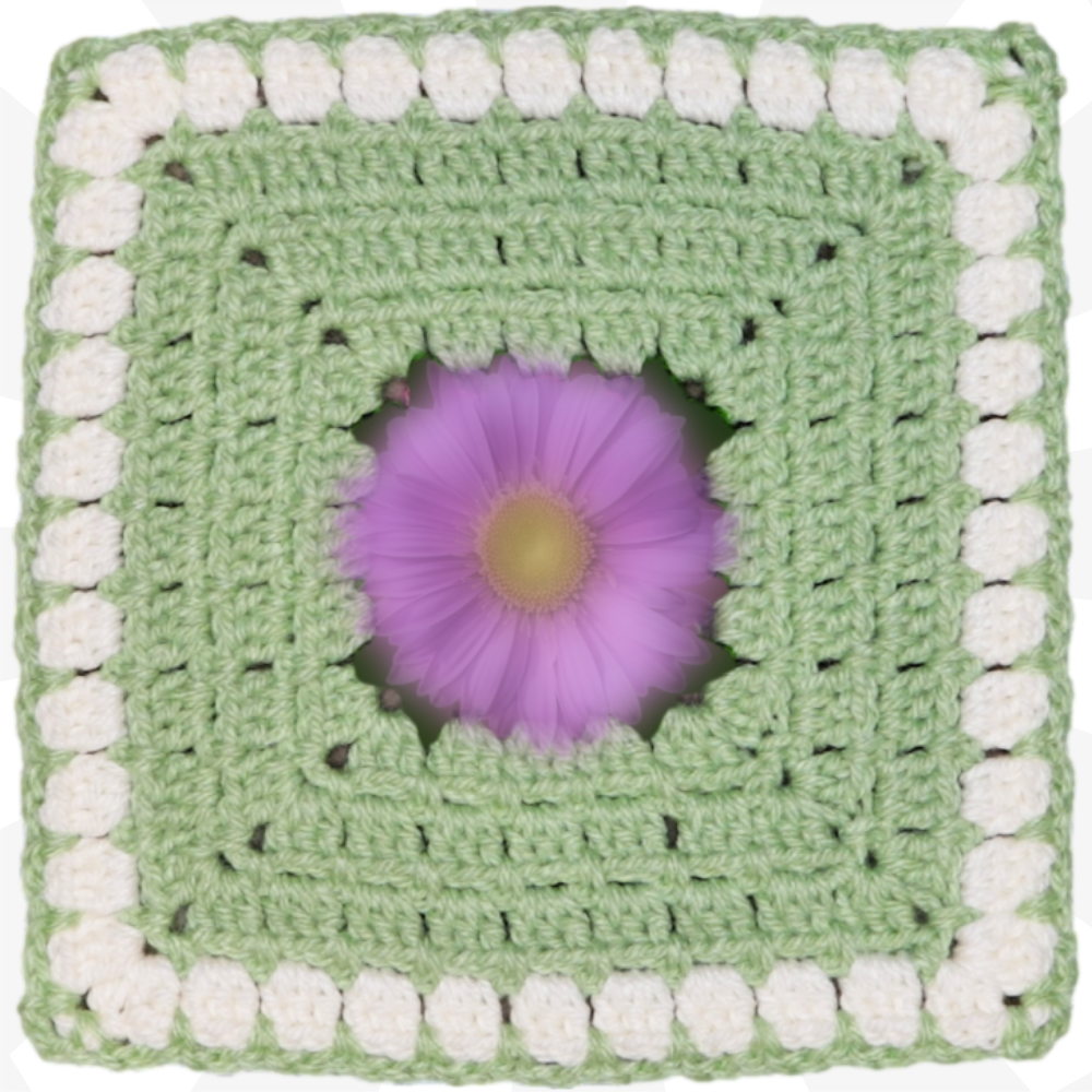 Bloomscape CAL Square: A Colorful Crochet Adventure