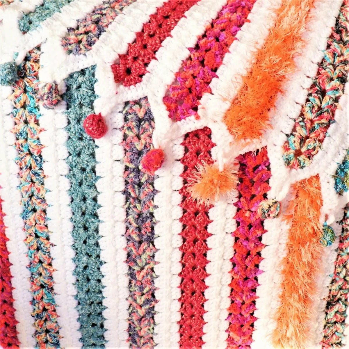 Crochet-Chairback-Cover-with-Border-Berries-Easy-Mile-A-Minute-Guide Secret Yarnery