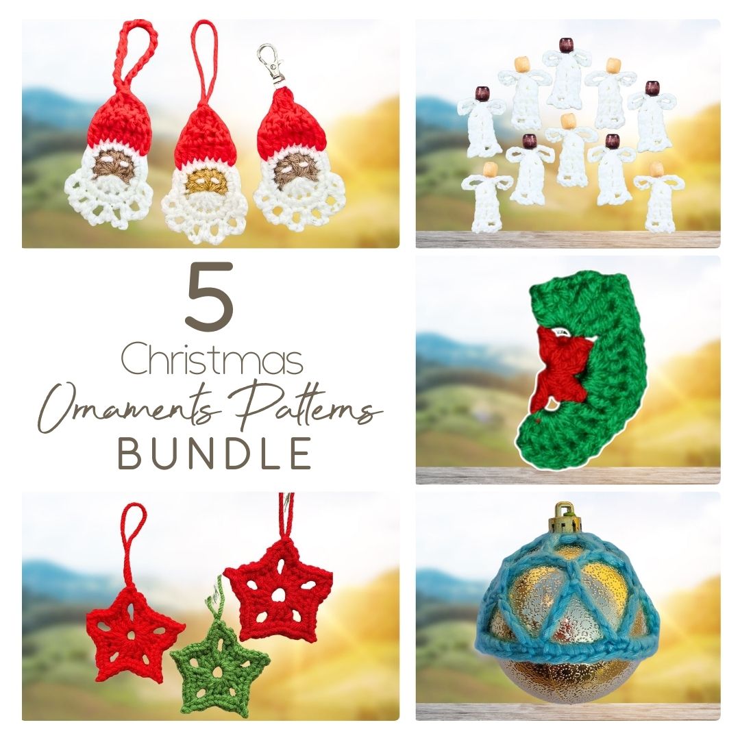 Quick Christmas Crochet Ideas - Fosbas Designs, image size:1080x1080