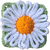 Daisy Crochet Flower Granny Square - The Secret Yarnery