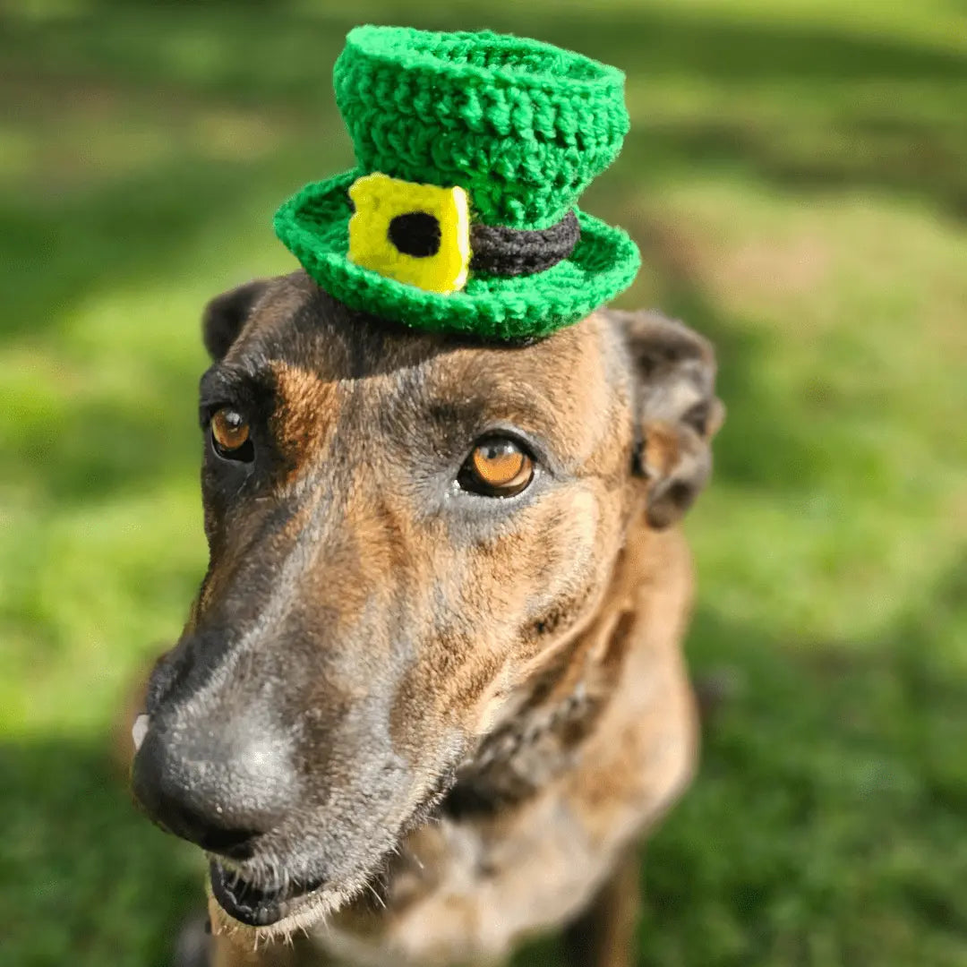 Mini Crochet Leprechaun Hat - Easy Clip On Style