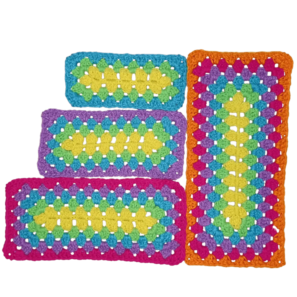 Rectangular Granny Pattern – Easy and Versatile Crochet Design