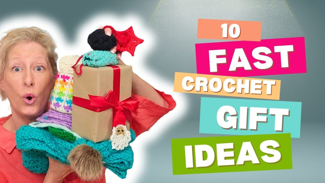 10 Quick Crochet Gift Ideas for Last-Minute Holiday Gifting in 2024 - Secret Yarnery