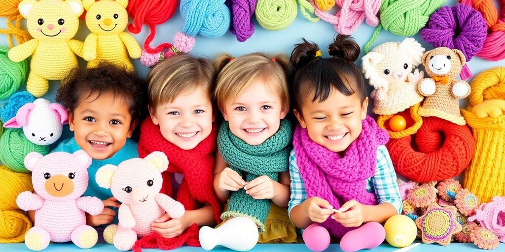 10 Simple Crochet for Kids Projects They Will Love to Make - Secret Yarnery