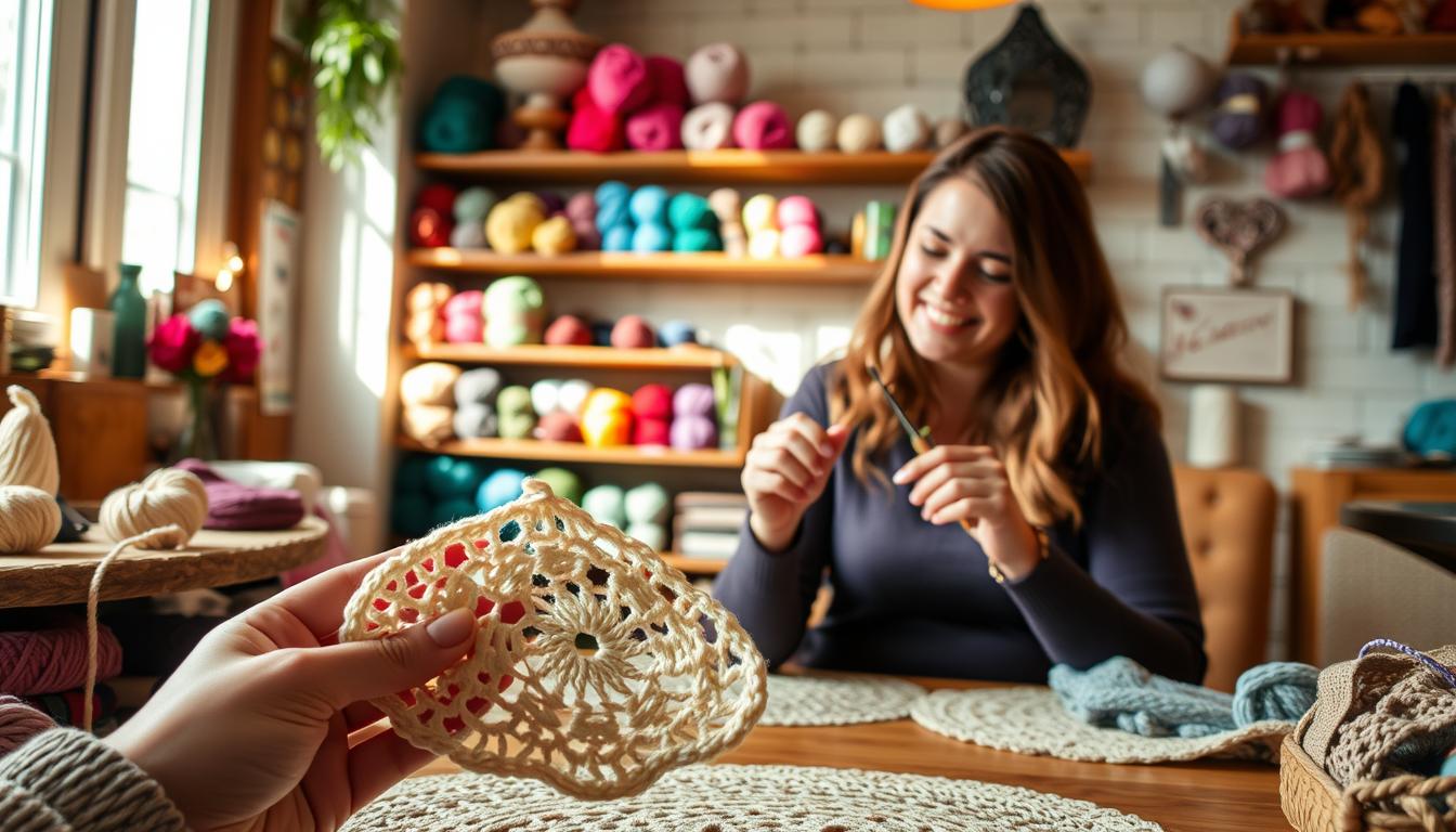 Learn How to Crochet in 10 Minutes with Christa at the Secret Yarnery!