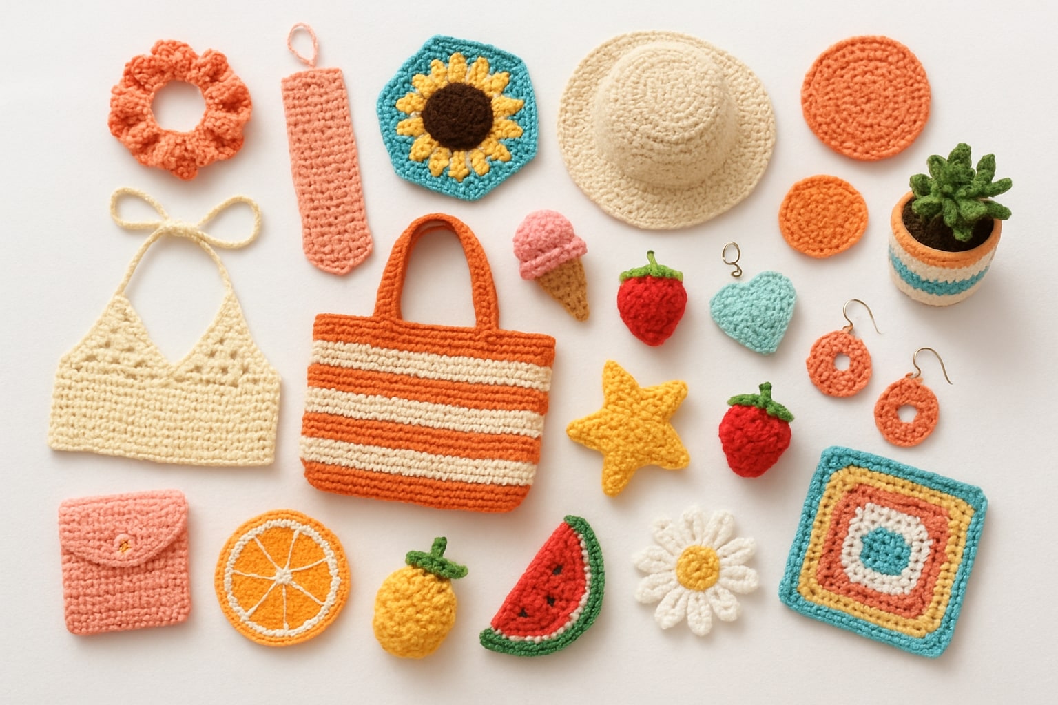 20 Fun and Fast Summer Crochet Projects for Beginners!