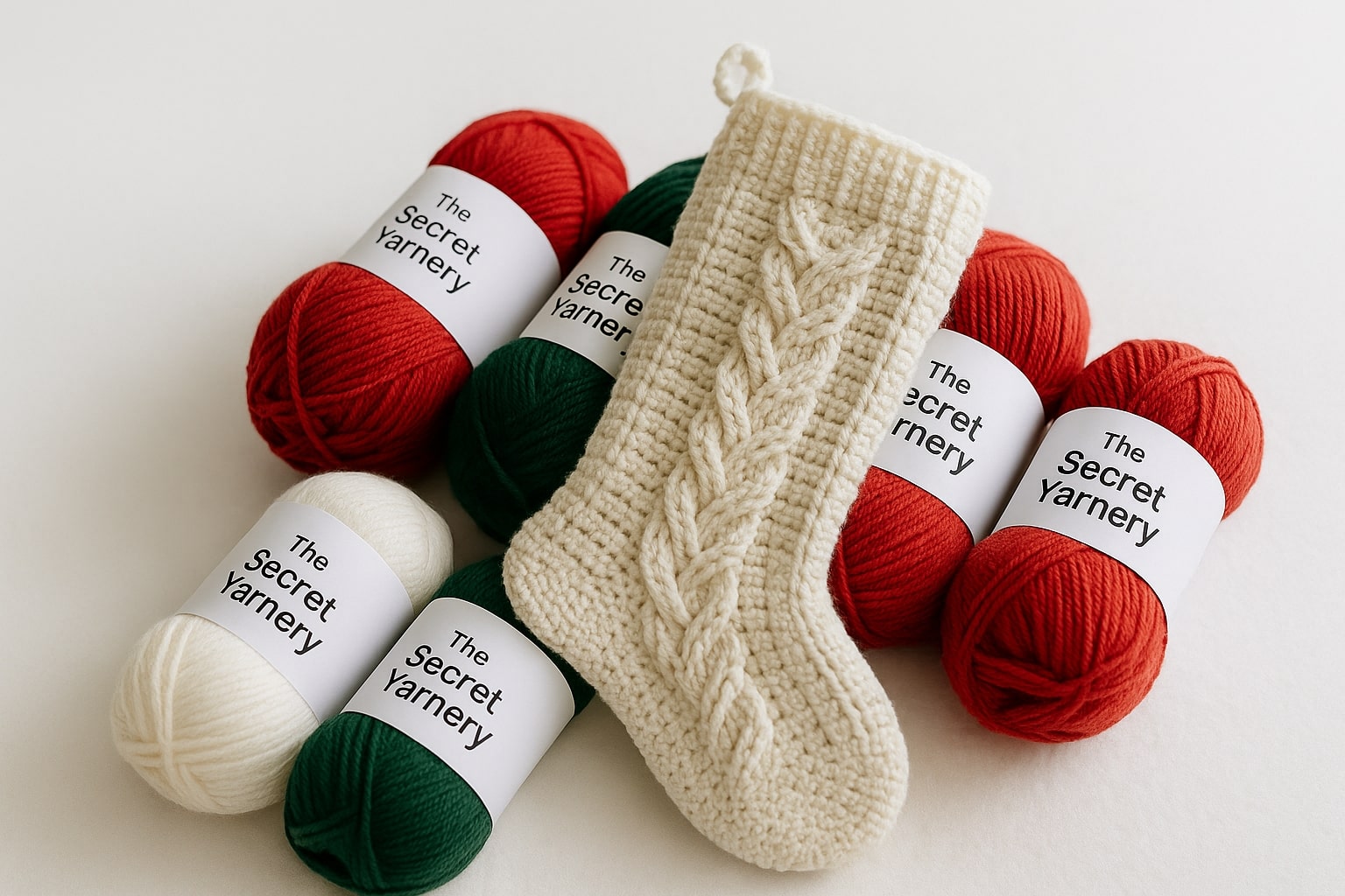 Free One Piece Crochet Christmas Stocking Patterns 2025