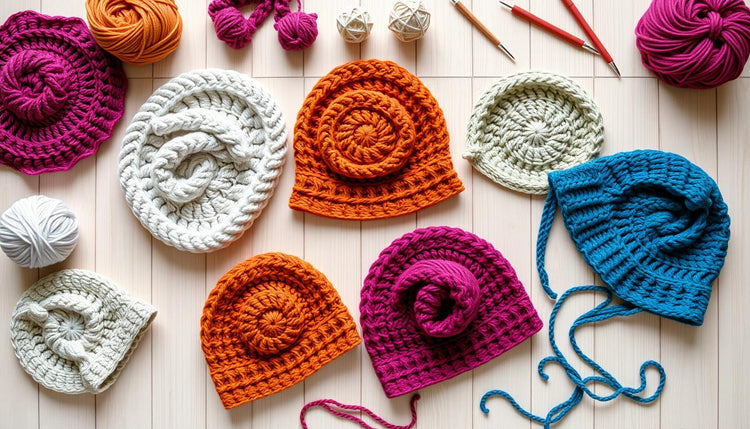 10 Free Crochet Hat Patterns for Beginners (Including Bucket Hat)