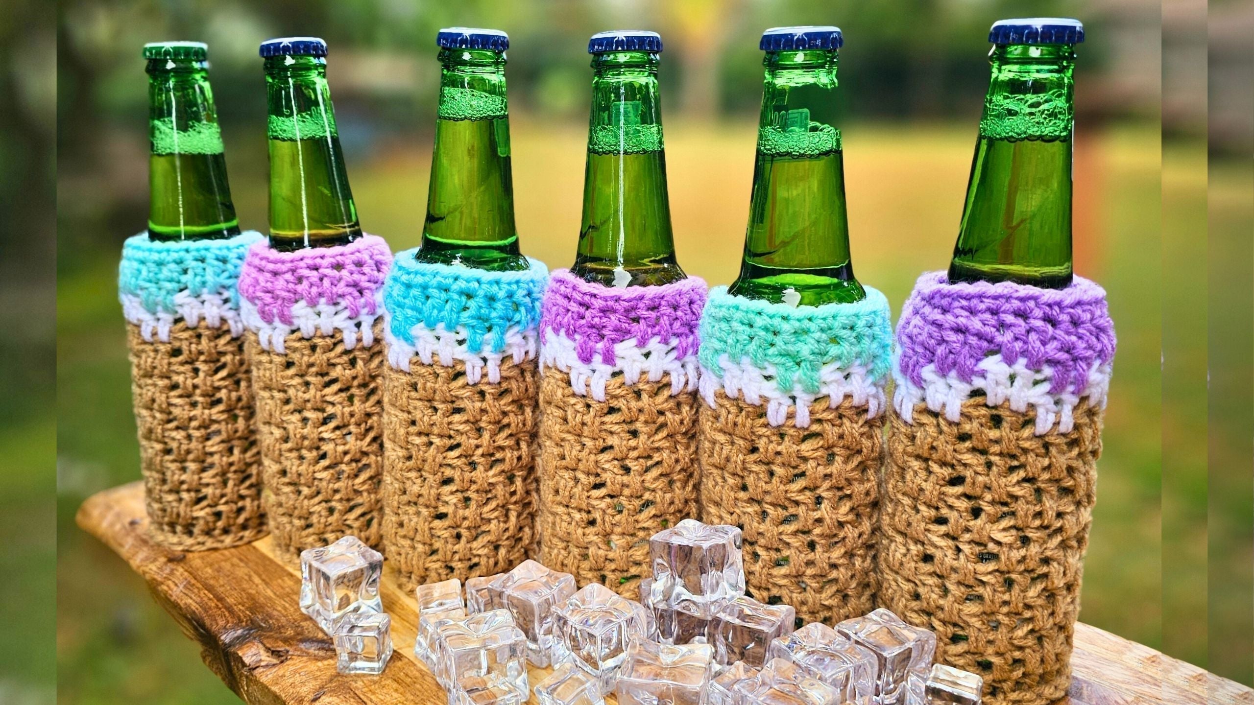 How to Crochet Cute Bottle Covers for DIY Party Decor 2025