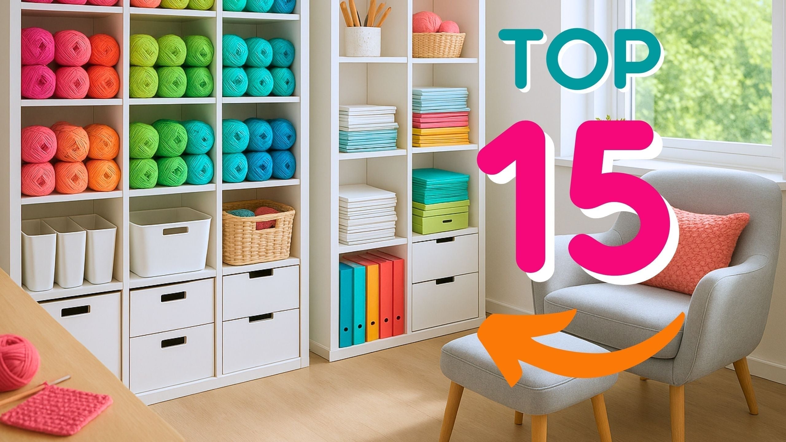 How to Set Up a Cozy, Organized Craft Room for Cheap!