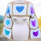 Easy Laced Up Heart Granny Square Sweater Crochet Pattern!