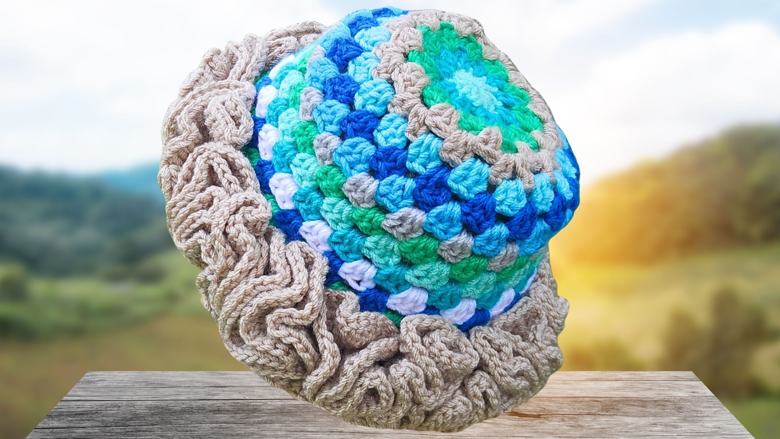 Easy Crochet Ruffle Hat (No Elastic, No Stretch) Step-by-Step Pattern