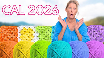 Year of the Granny CAL 2026: Stress-Free CAL for Scrap Yarn!