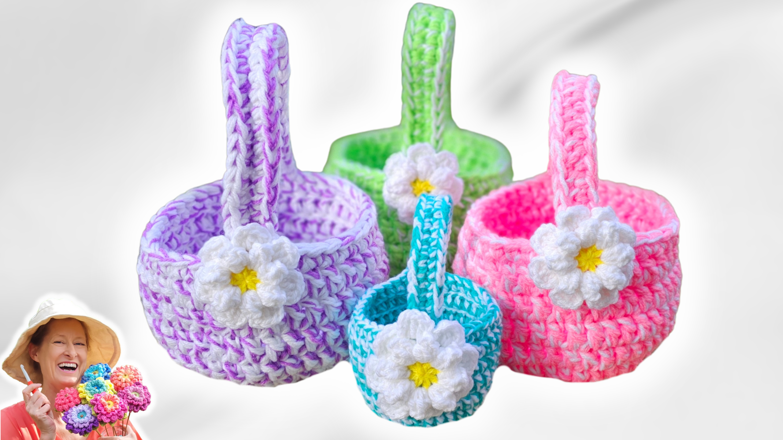 Super Cute & Easy Crochet Easter Basket Tutorial | Step-by-Step Guide!