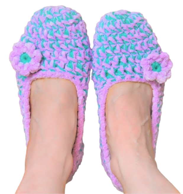 Super Fast Two-Hour Crochet Slippers for Beginners: Step by Step!