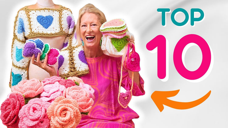 Top 10 Fast & Easy Valentine's Day Crochet Projects You Can Make! Secret Yarnery