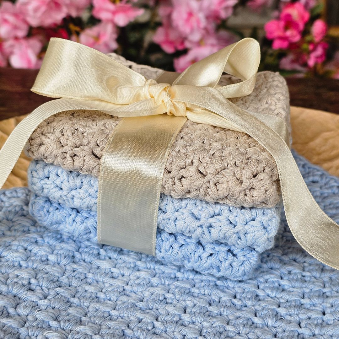 Easy Crochet Washcloth Pattern for Beginners - Perfect for Gifts!