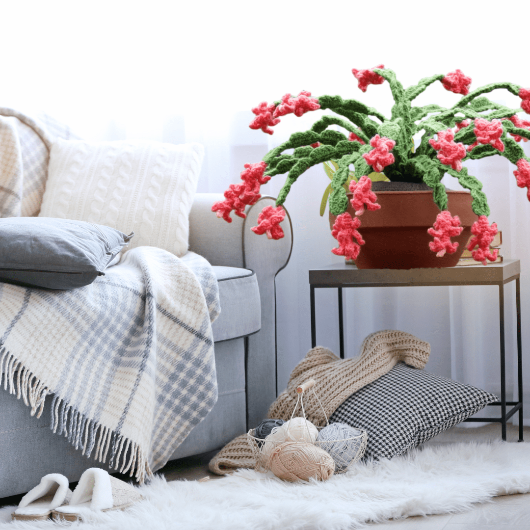 Amazing Crochet Christmas Cactus