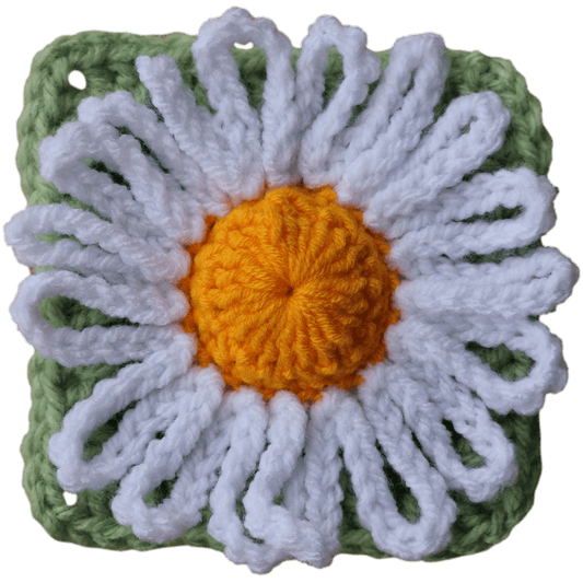 Amazing Crochet Daisy Granny Square BloomScape CAL Part 10 - Secret Yarnery