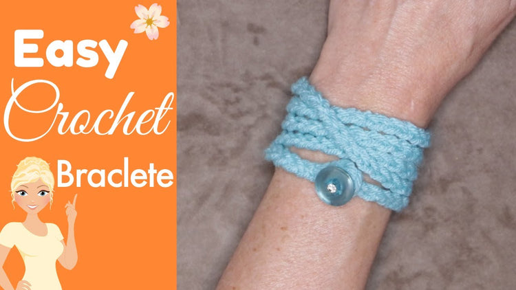 Easy Crochet Bracelet