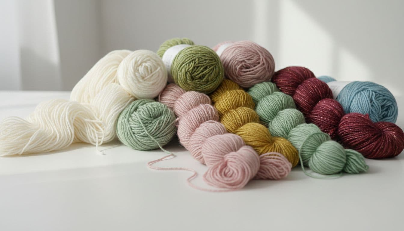 Best Christmas Yarn Colors 2025 for a Magical Cozy Aesthetic