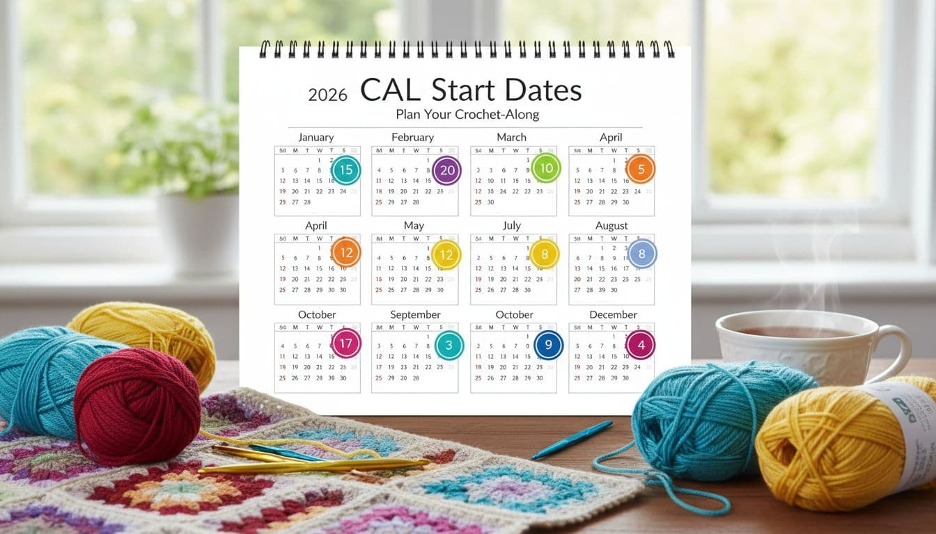 CAL Start Dates 2026: Plan Your Crochet-Along