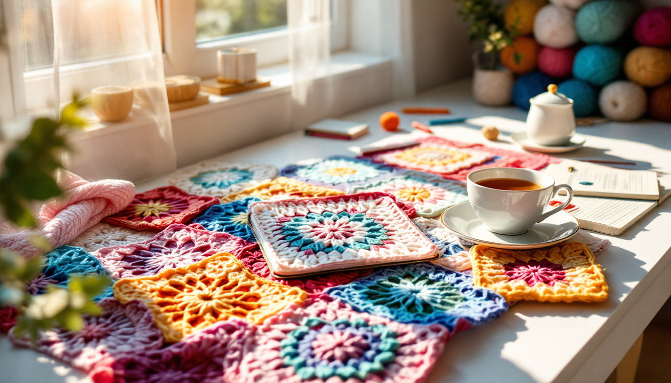 Stress-Free Finishing and Joining for Spring Crochet Projects
