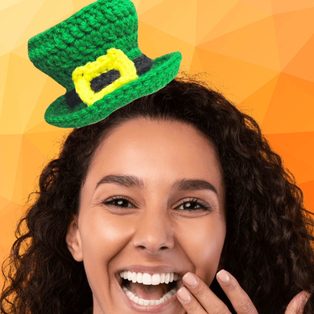 Craft Your Own Mini Leprechaun Hat: A St. Patrick's Day Crochet Delight! - Secret Yarnery