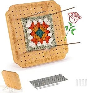 CraftyManor Crochet Blocking Board: A Crafter's Best Friend