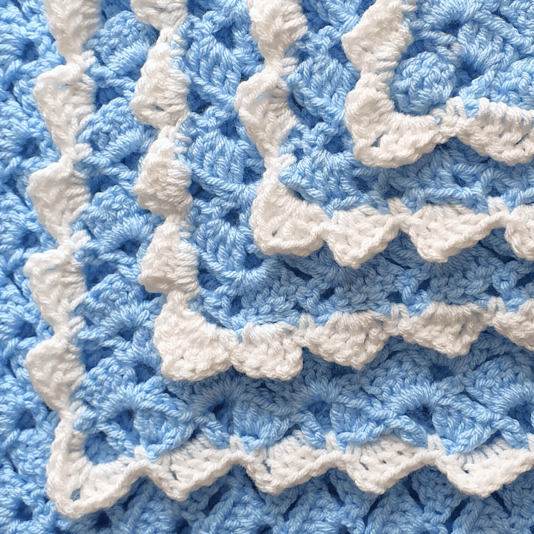 crochet borders for blankets - The Secret Yarnery