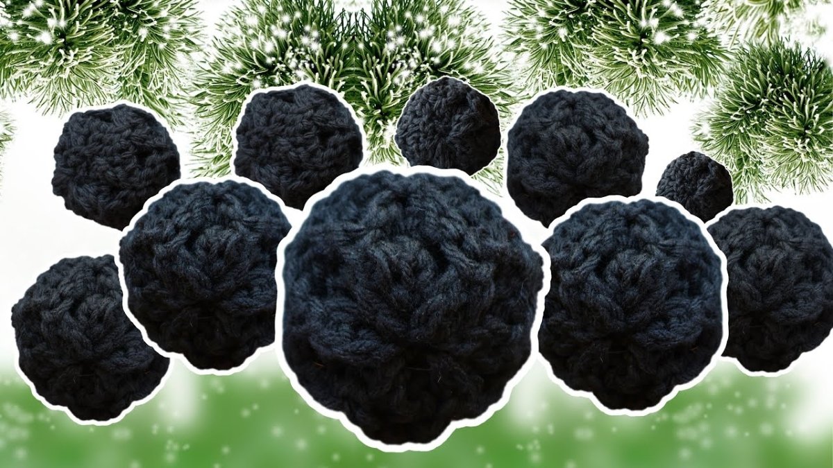 Crochet Coal: Easy Last-Minute Christmas Gift Tutorial for 2024