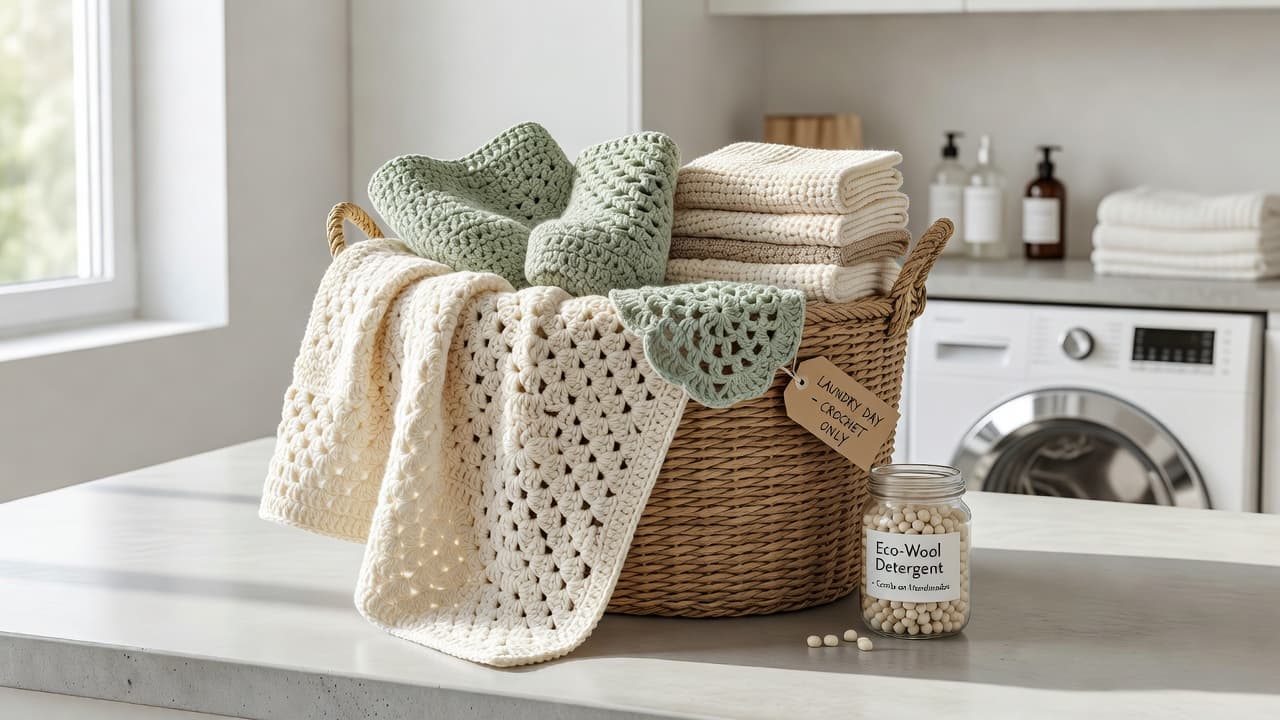How to Wash and Store Handmade Crochet Safely 2026