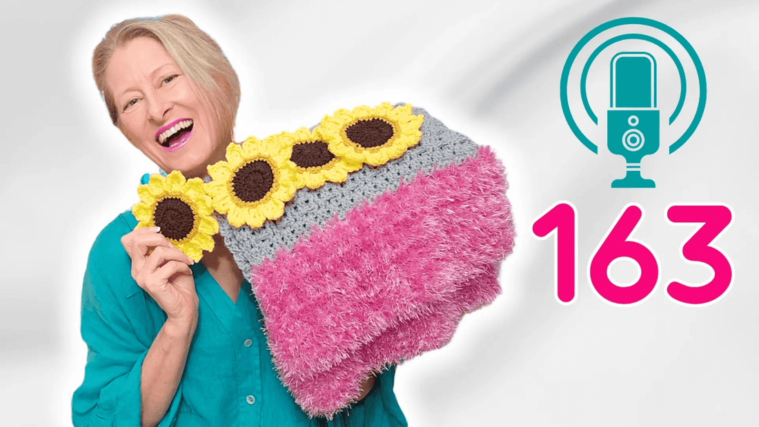 Crochet Podcast 163 Chat with Christa | Secret Yarnery Creations - Secret Yarnery