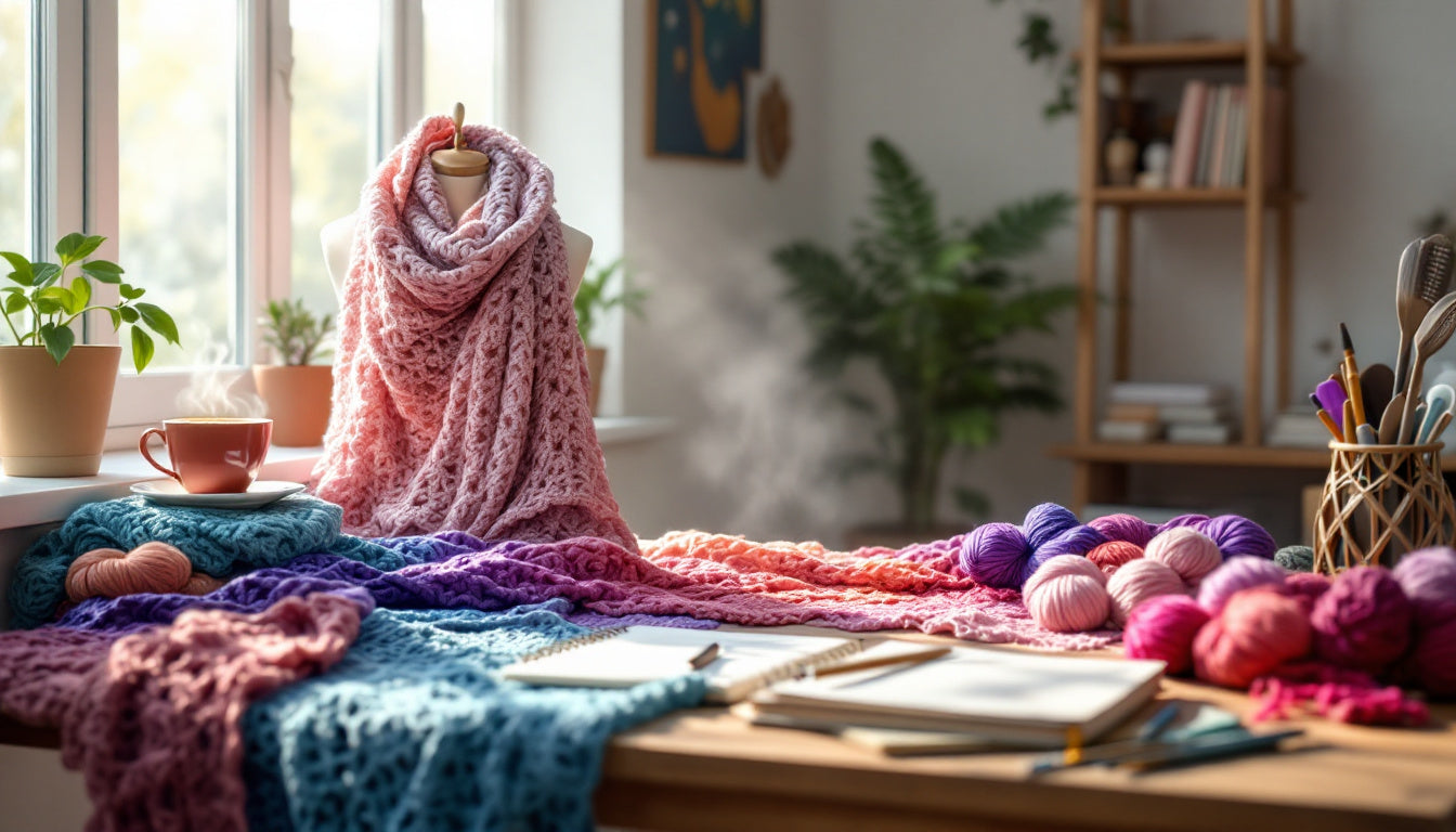 Top 15 Amazing Crochet Shawls to Make This Spring!