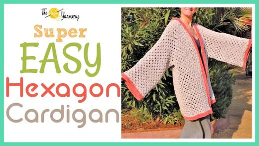 Crochet Your Own Super Easy Hexagon Sweater: A Simple Guide - Secret Yarnery