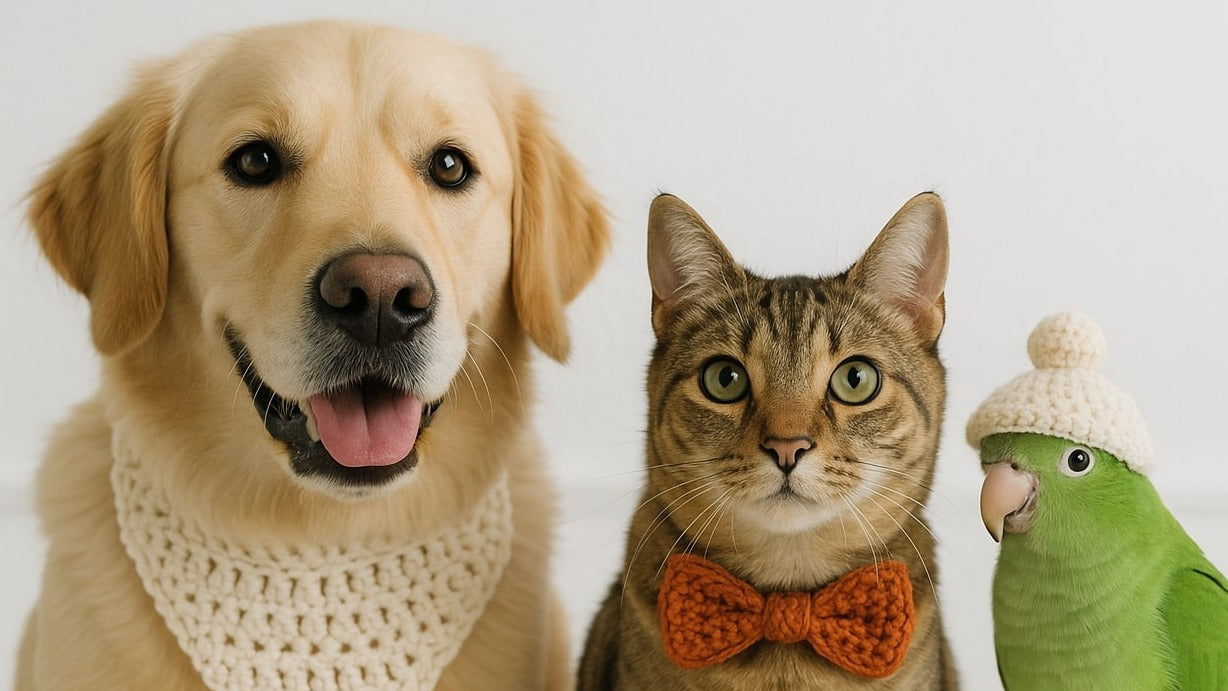 Crochet for Pets: Easy, Safe DIY Ideas for Cats, Dogs & Birds