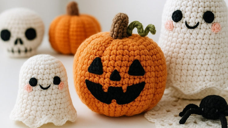 Crochet-Halloween-Ideas-2025-Cute-Spooky-Cozy-Decor Secret Yarnery