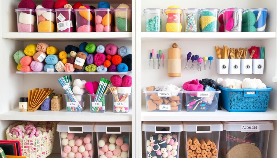 10 Clever Crochet Storage Solutions That Won't Break the Bank