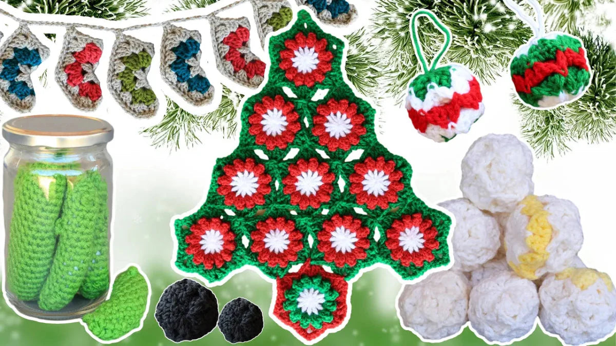 DIY Crochet Christmas Decorations Festive & Easy Ideas to Make at Home