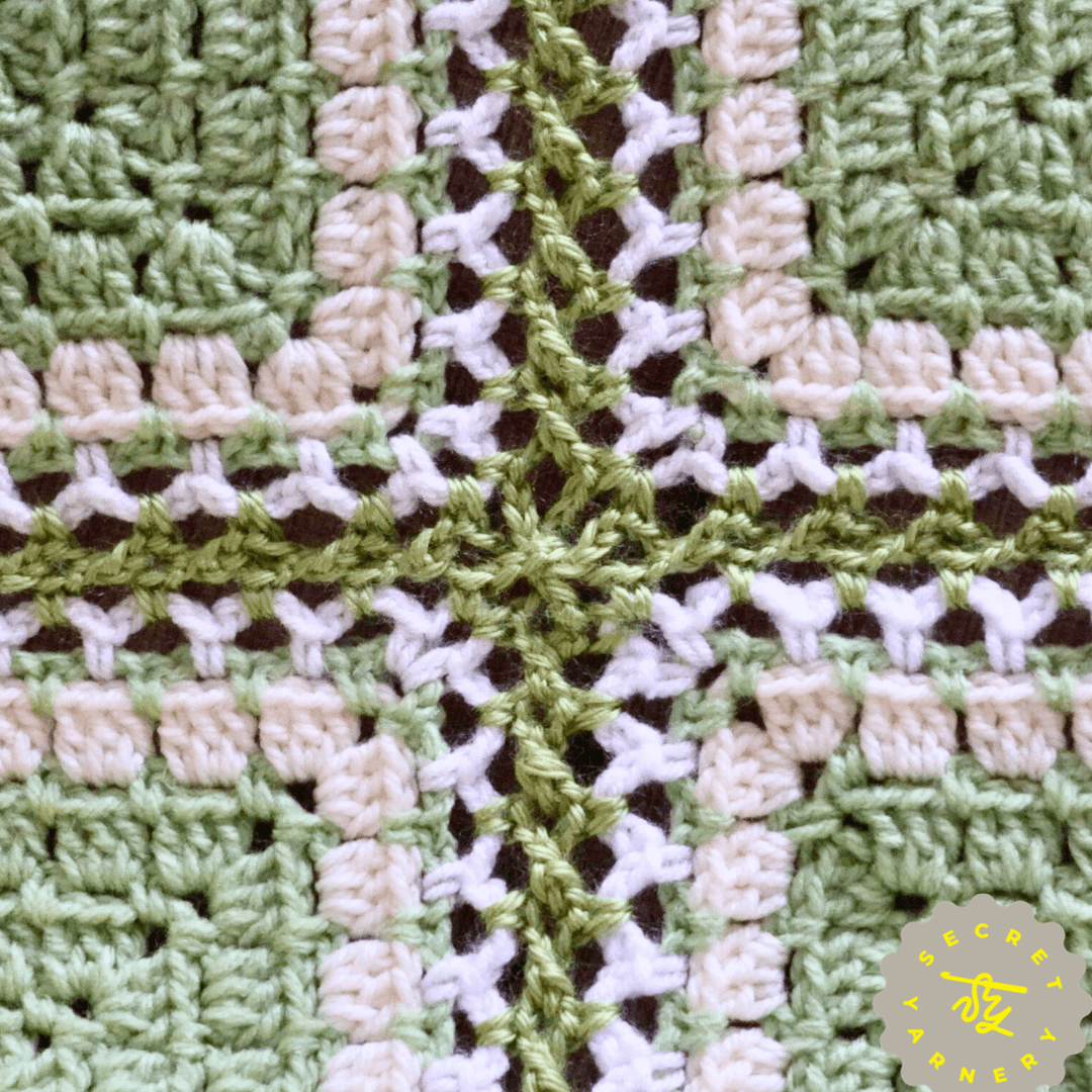 Master the Double Flat Braid Join for Granny Square Crochet!