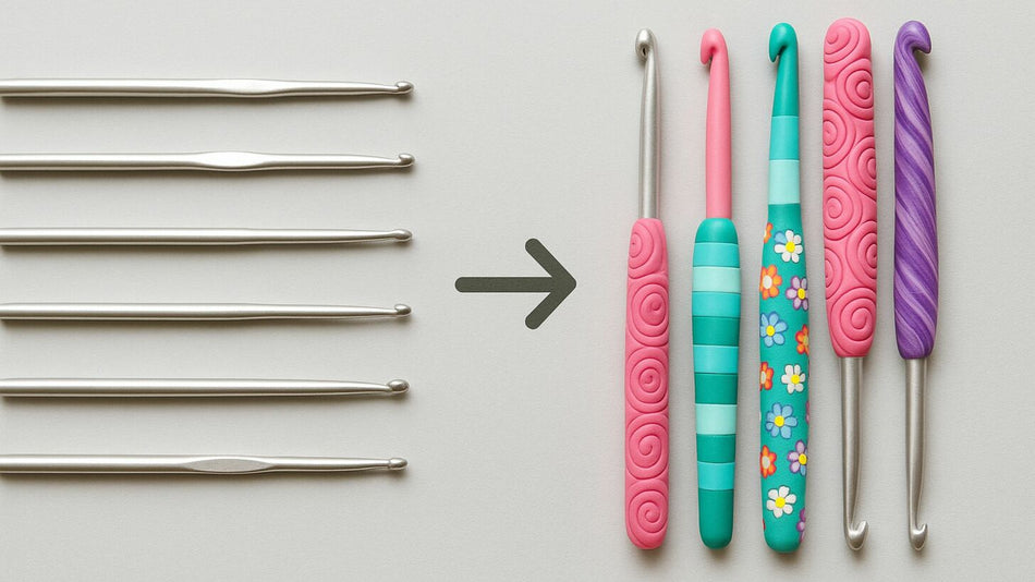 How to Make DIY Crochet Hook Handles for Ergonomic Comfort