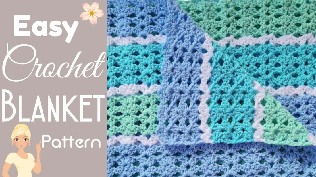 Easy Crochet Blanket for Beginners: Dirty Granny Baby Blanket Guide - Secret Yarnery