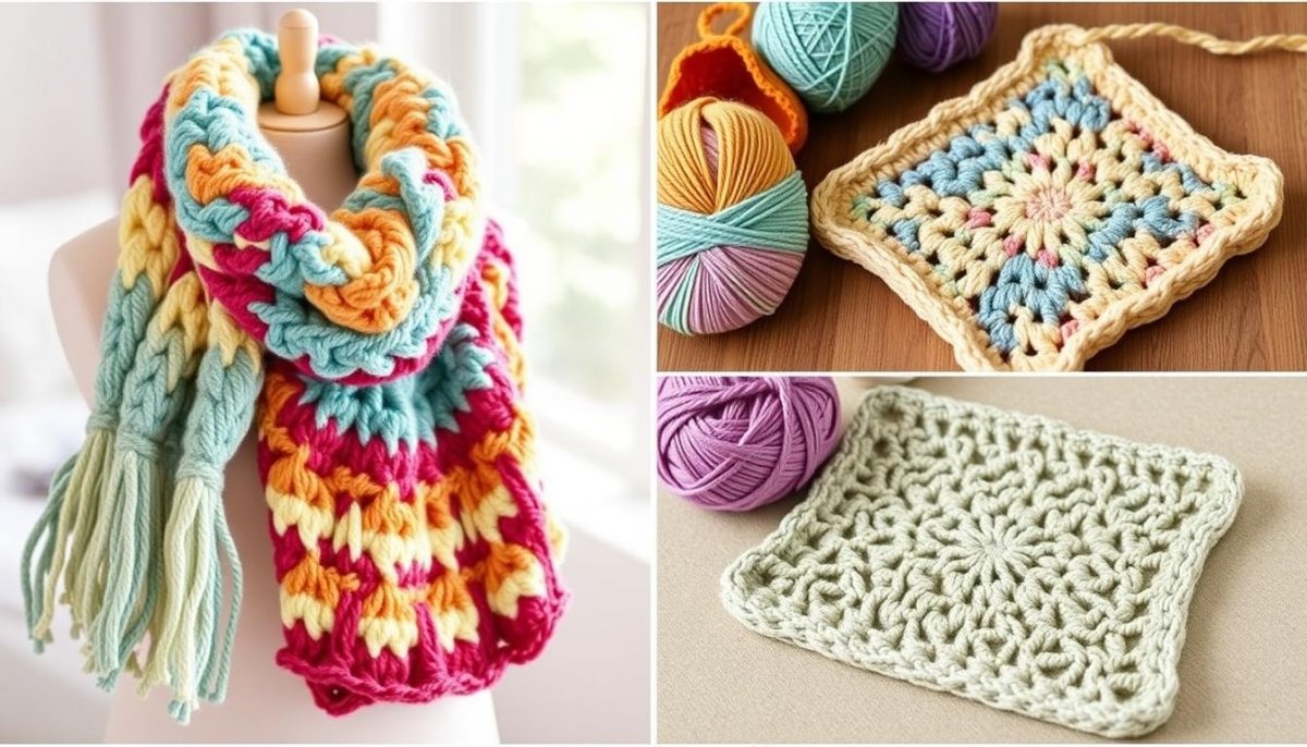 Easy Crochet Projects for Beginners: Start Today! - Secret Yarnery