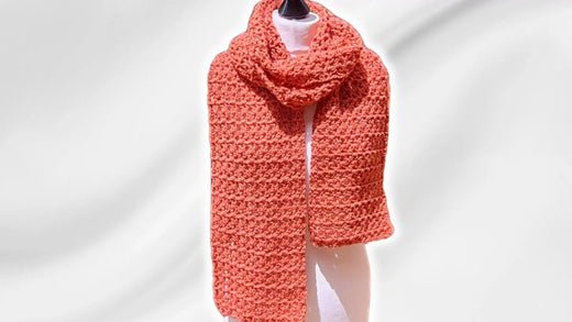 Easy Crochet Scarf Pattern: Learn the V-Stitch for Beginners