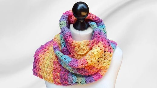 Easy Dirty Granny Crochet Scarf Pattern- Perfect for Beginners!