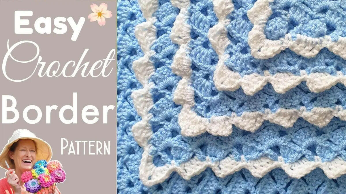 Easy Drunken Granny Border for Baby Blankets – Crochet a Perfect Edge!