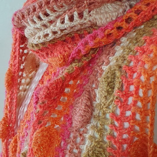 Easy to Follow Written Crochet Scarf Patterns - with video tutorials - Secret Yarnery