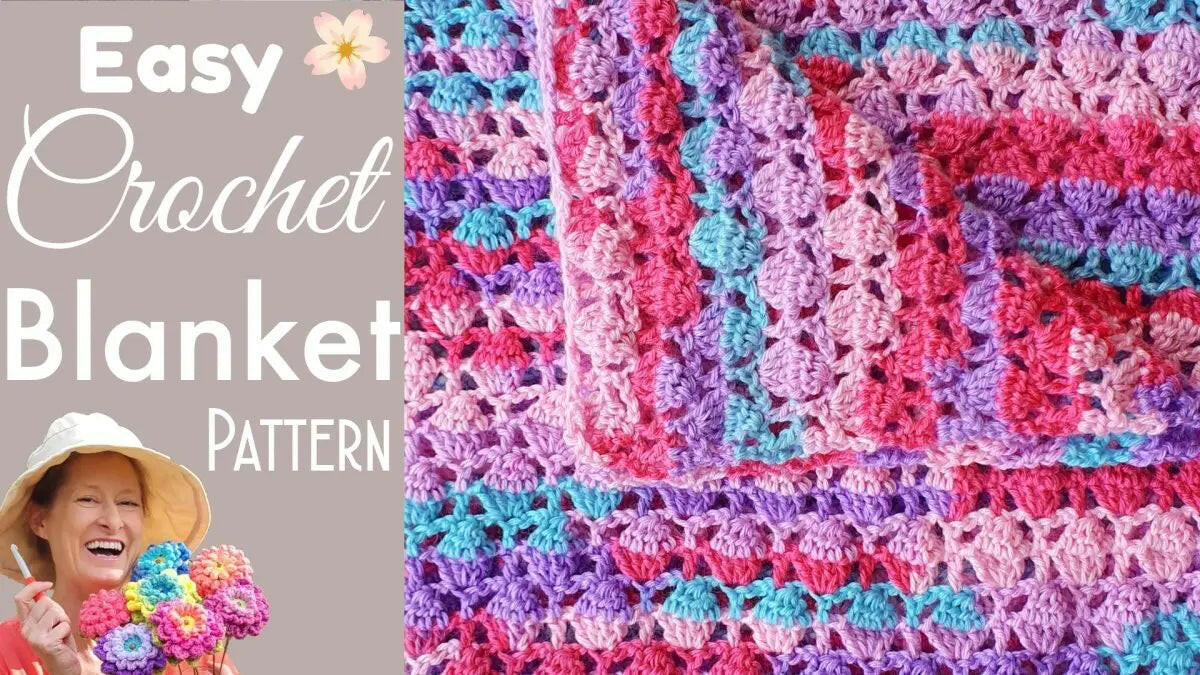 Amazing Crochet Eggtastic Blanket for Spring